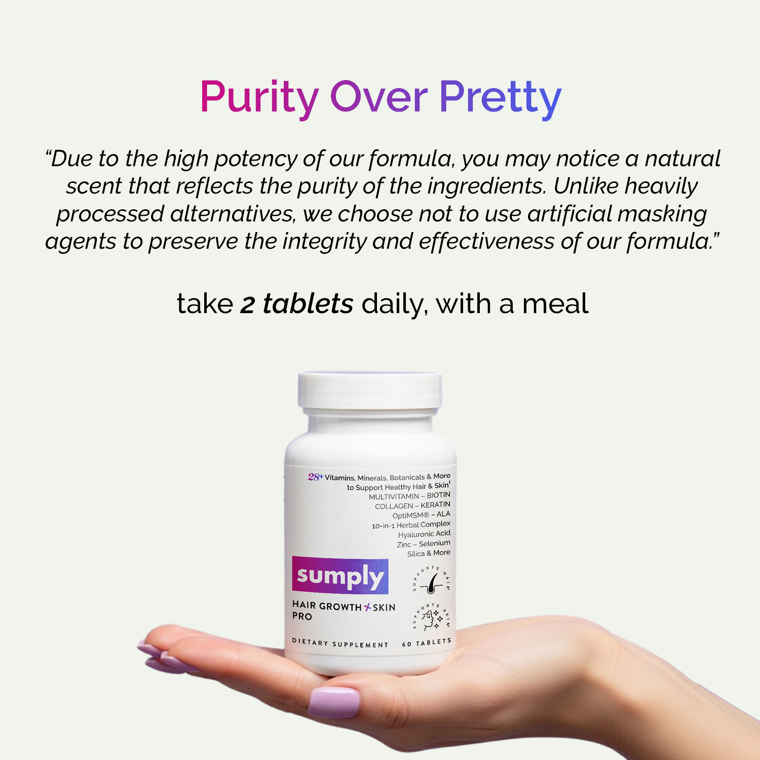 Hair Growth + Skin Pro For Men & Women