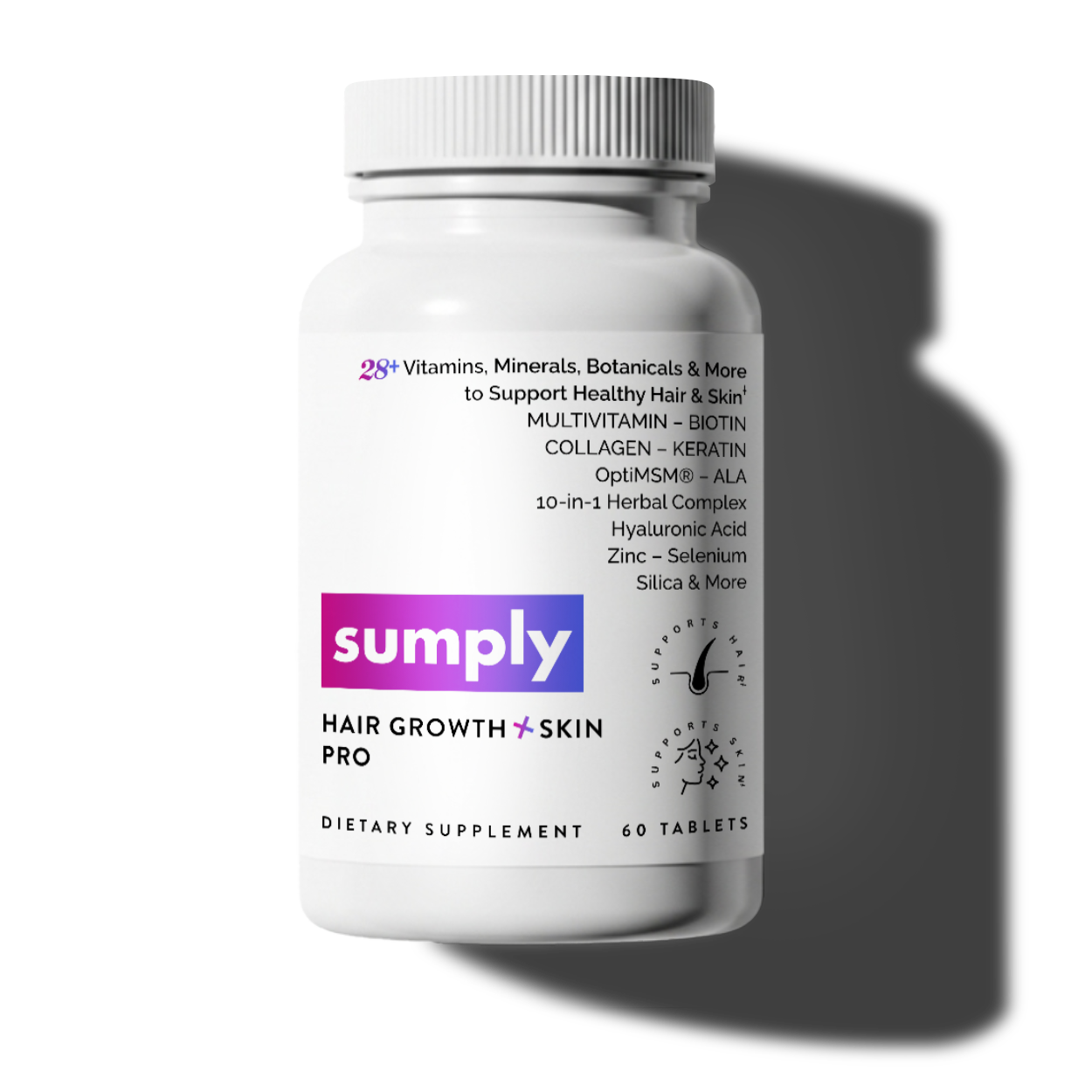 Hair Growth + Skin Pro For Men & Women