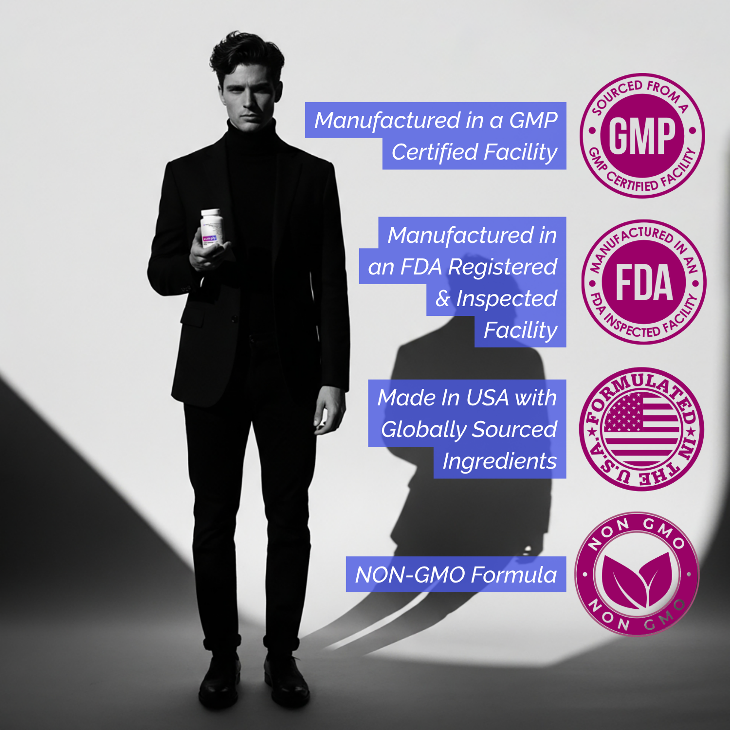 Hair Growth + Skin Pro For Men & Women